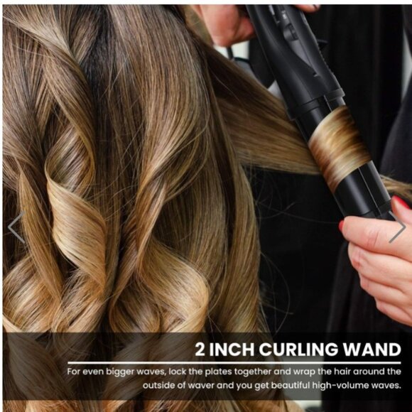 Professional Grade Waver & Curling Iron – 2" Ceramic - 450°F - Picture 2 of 15
